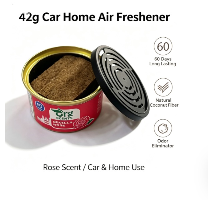 Home Fragrance Logo - Desodorizador de Ar para Carro 42g,