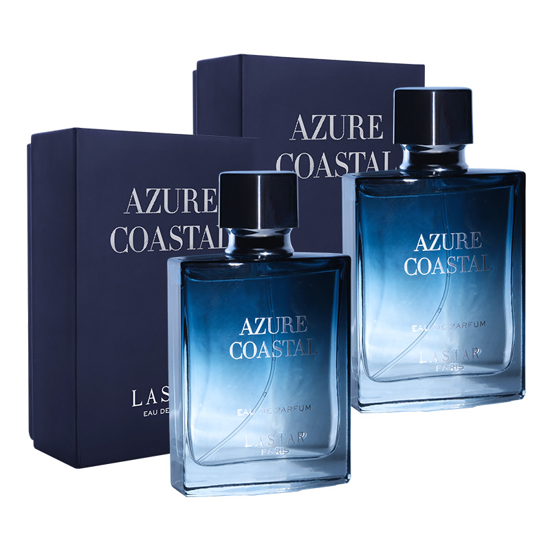 Home Fragrance Gift - Perfume Masculino LASTAR, Dois Frascos Com
